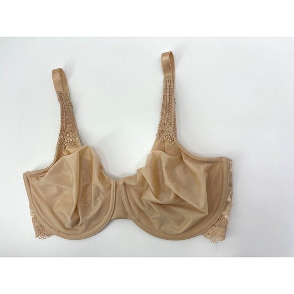 Wacoal 855187 Inspiration Full Coverage Underwire Bra Beige Nude 34DD - Picture 2 of 5